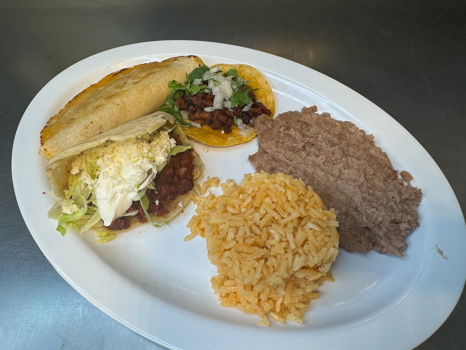 Plato especial El Señor Taco